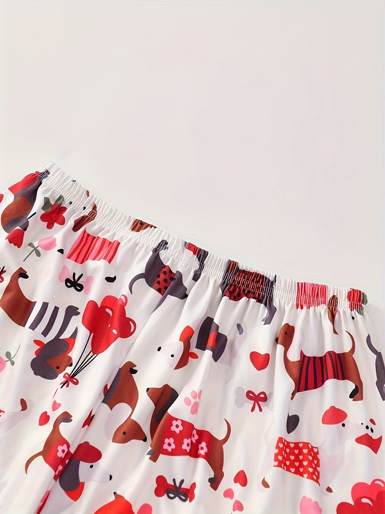 Pawfect Love Dog Print Nightwear Set (3-Piece Combo)