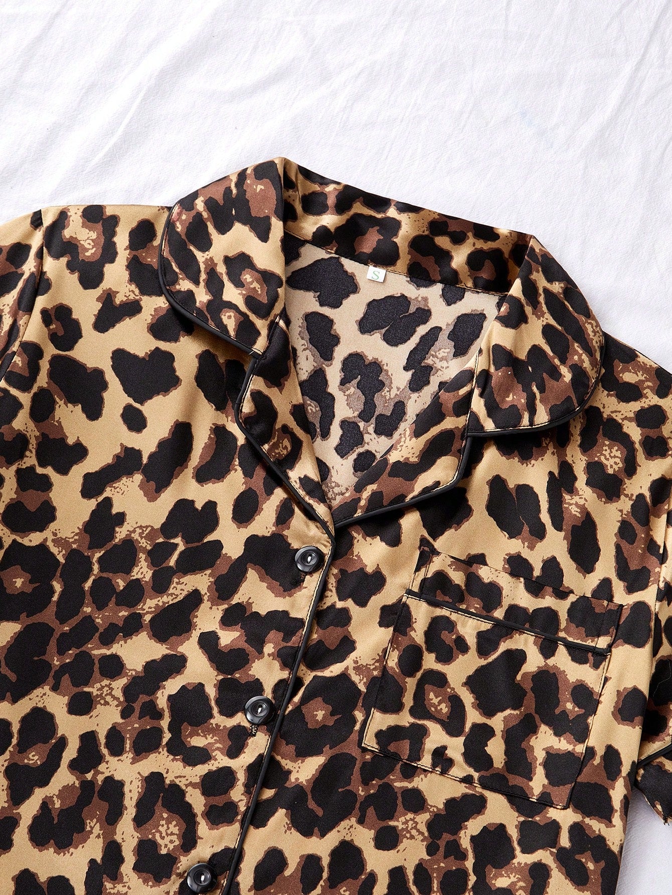 Leopard Luxe 3-Piece Women’s Pajama Lounge Set
