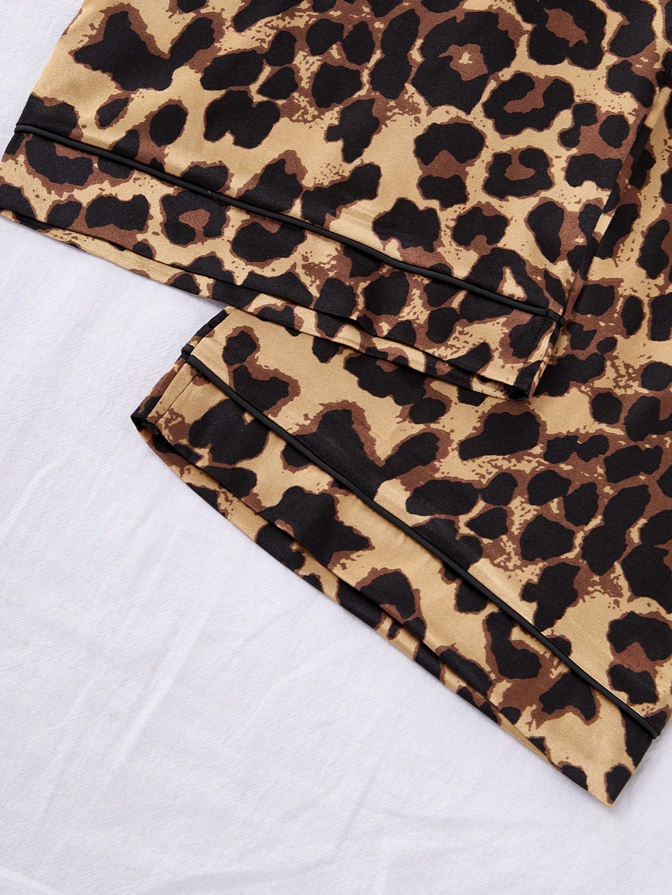 Leopard Luxe 3-Piece Women’s Pajama Lounge Set