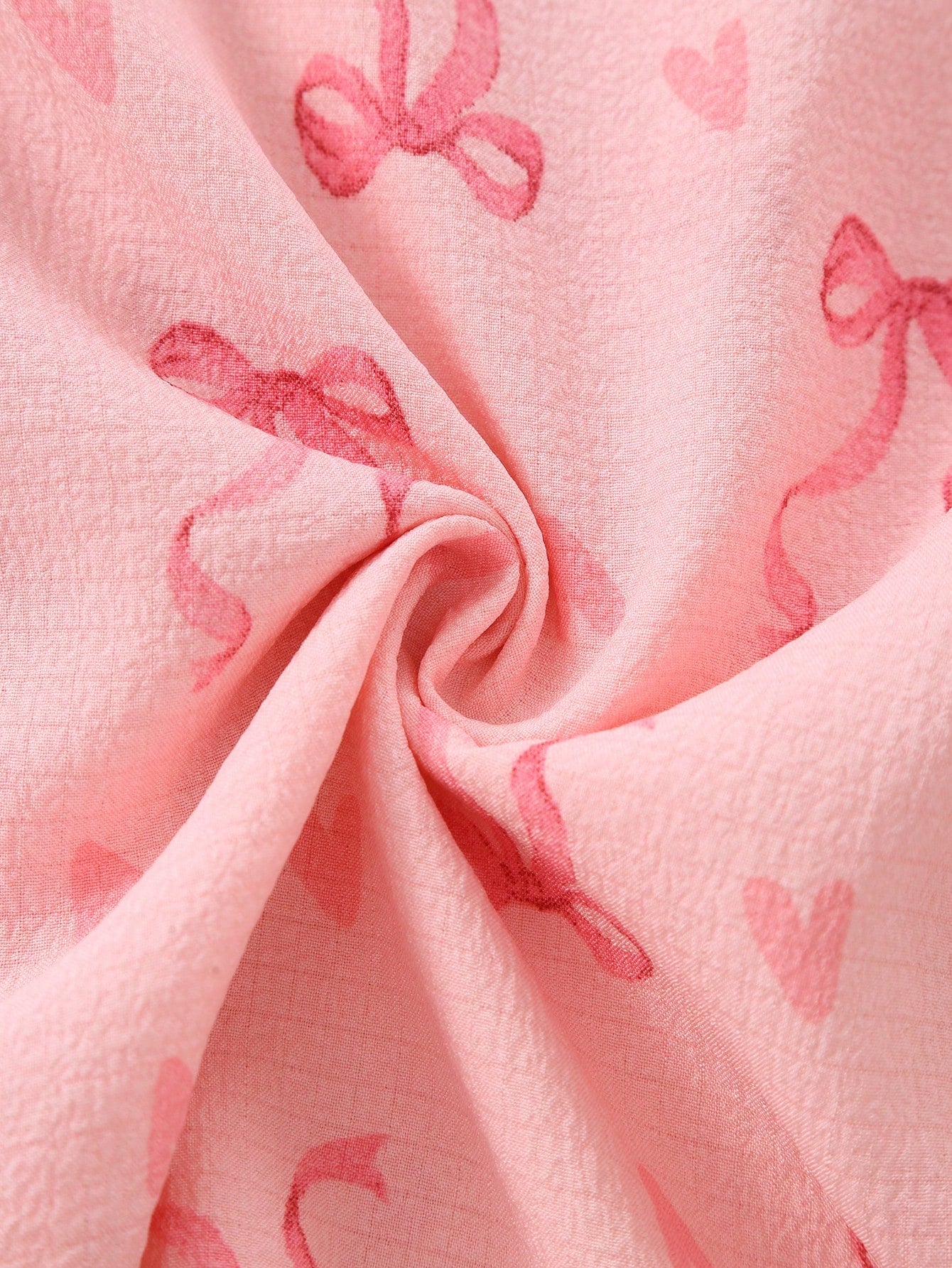 Blush Bow Dream 3-Piece Cotton Night Suit Set