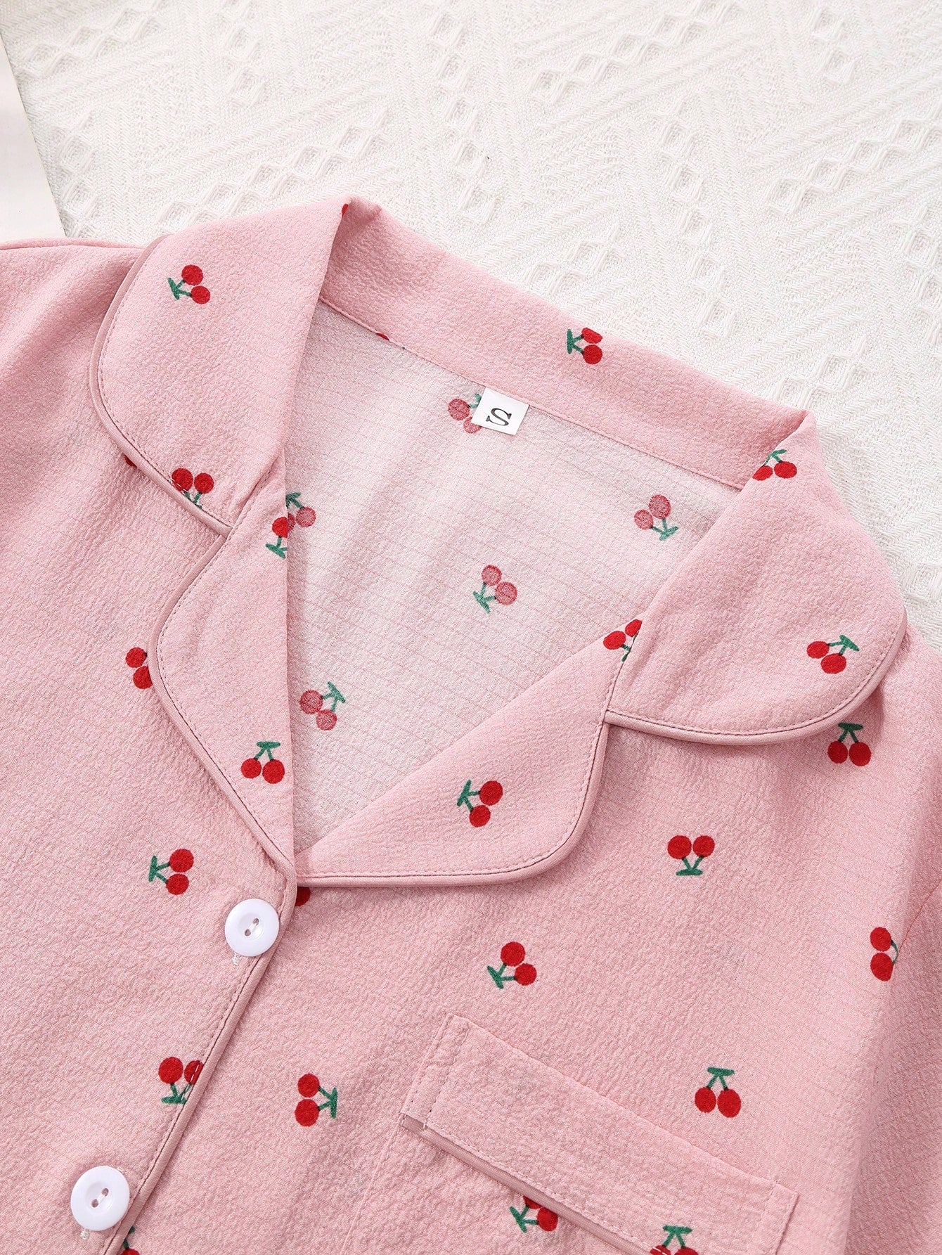 Cherry Bliss 3-Piece Women’s Pajama Lounge Set