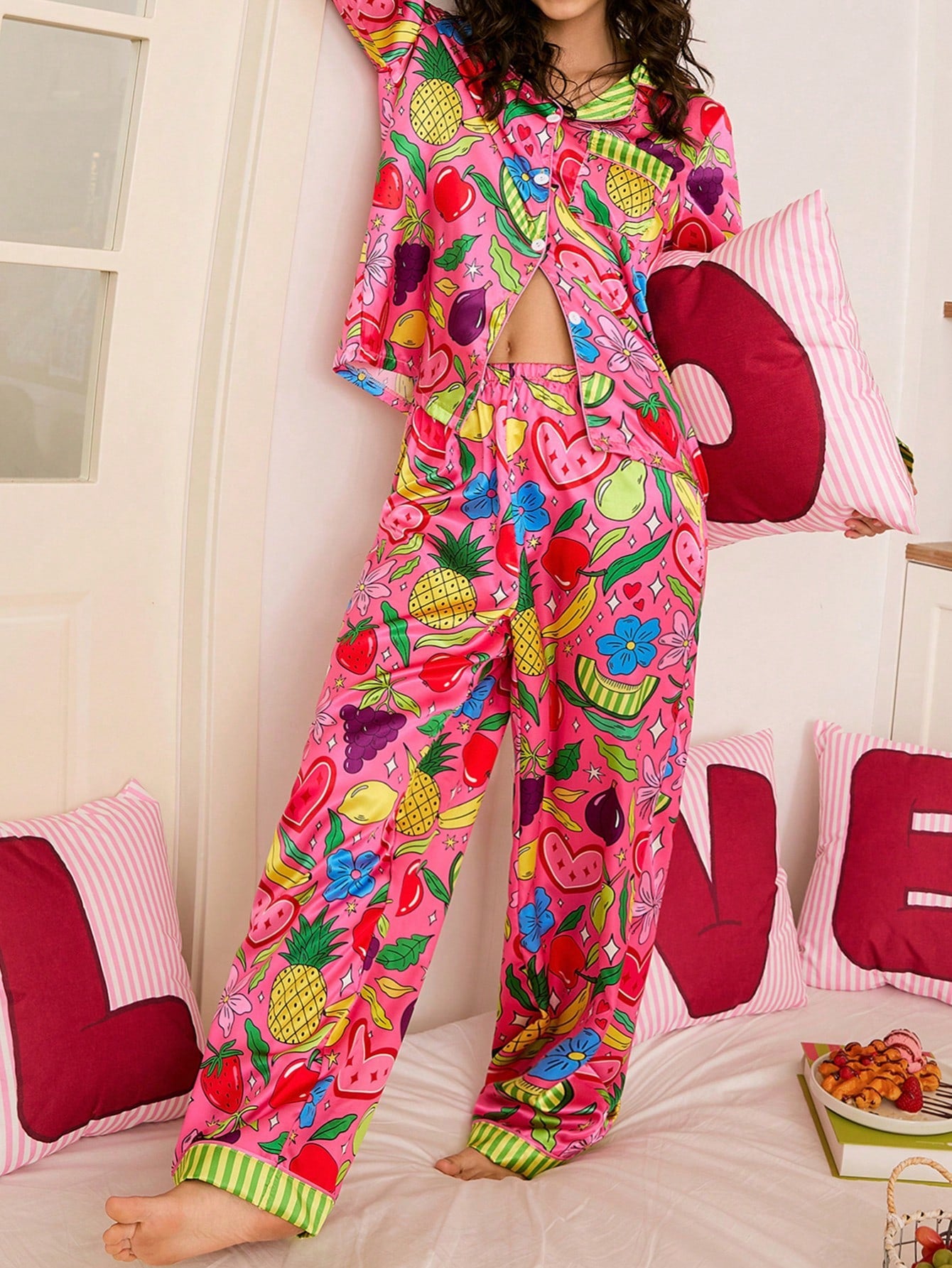 Tutti Frutti Pop Pajama Set