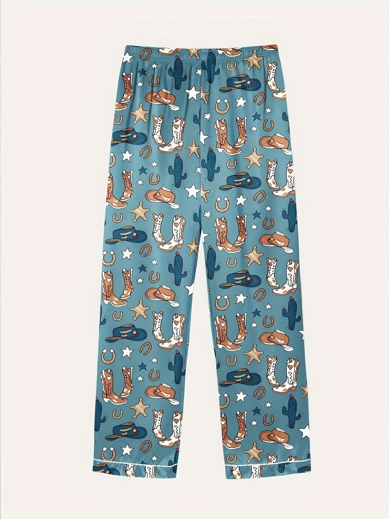 Wild West Vibes Nightwear Set (3-Piece Combo)