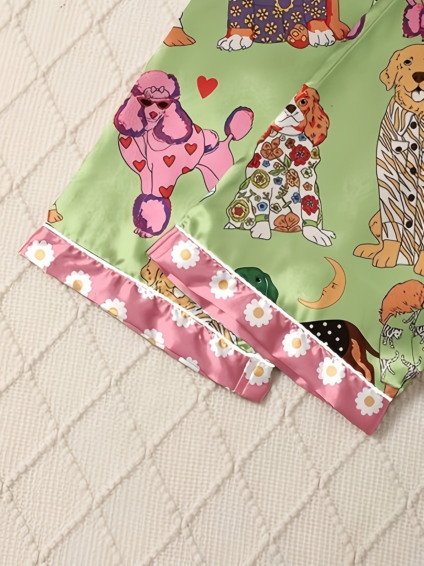 Playful Pooch Printed Nightwear Set