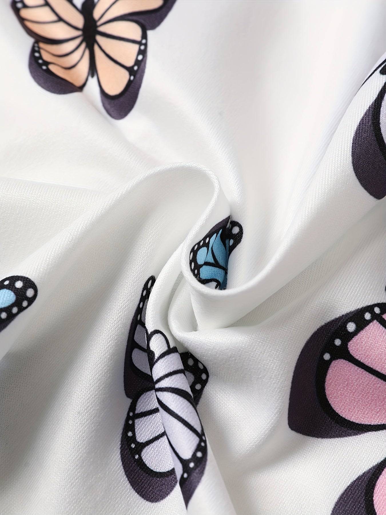 Butterfly Bliss Nightwear Set (3-Piece Combo)